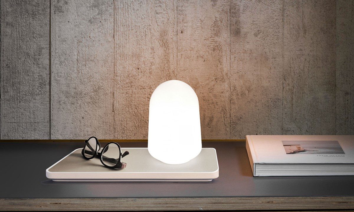 designer box lampe